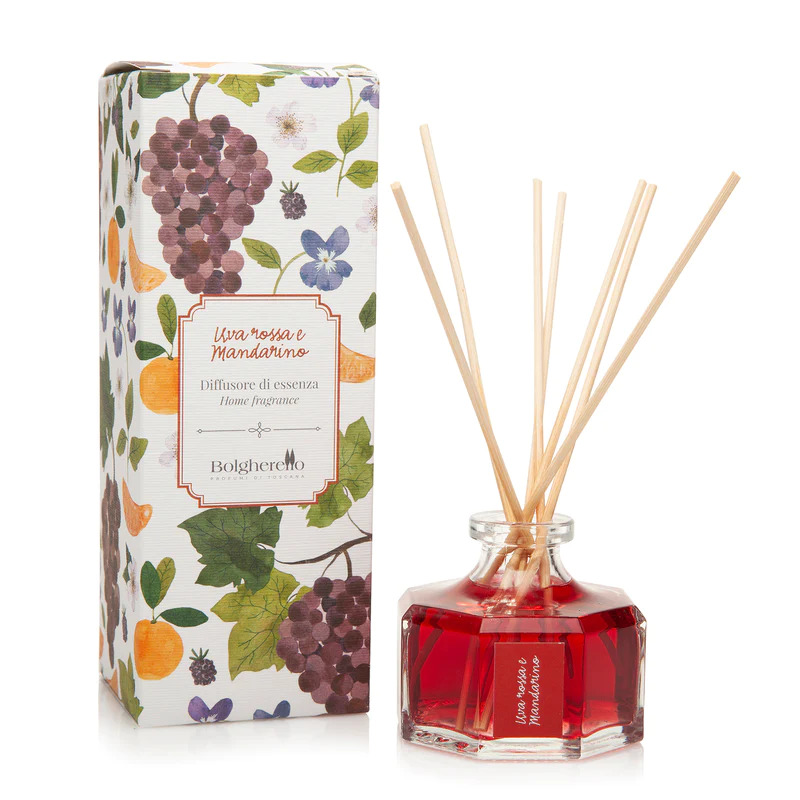 Aroma difuzér Hrozny červené a mandarinka, 100ml